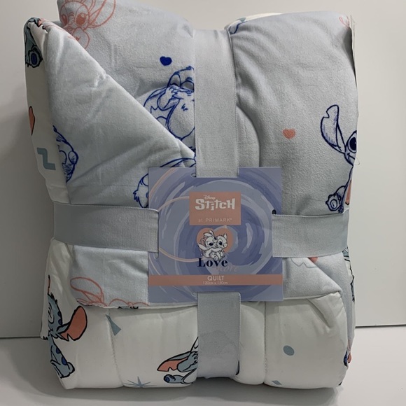 Disney Accessories - New Disney Lilo & Stitch “Love More” Qulit